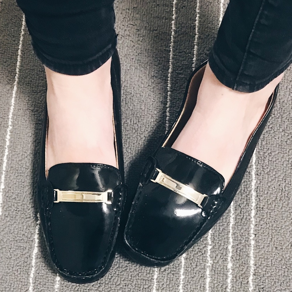 NATURALIZER BLACK LOAFERS BRAND NEW // MULES STYLE